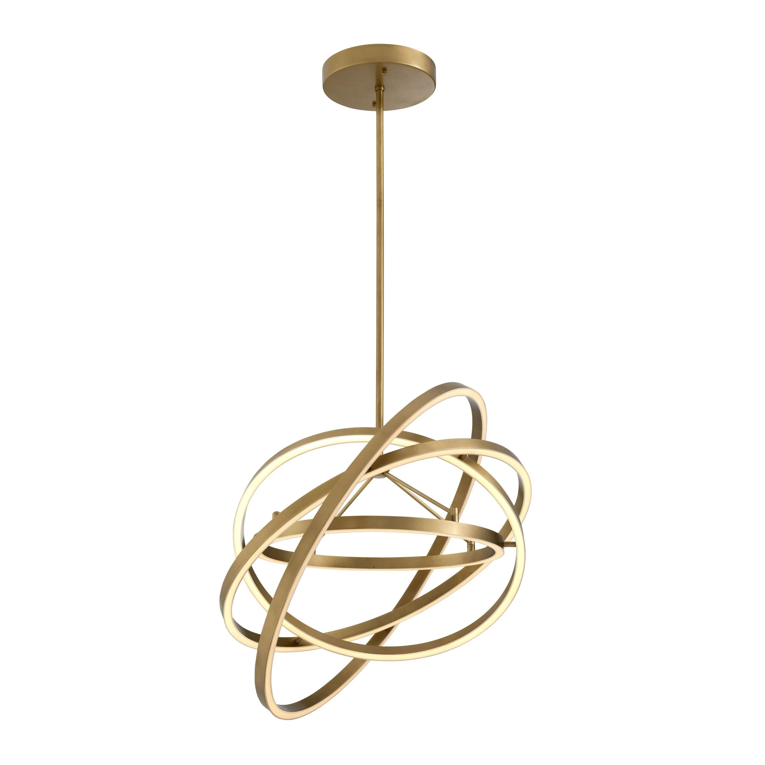 Cassini Modern Brass Chandelier - [Brass/Bronze] - Image 2