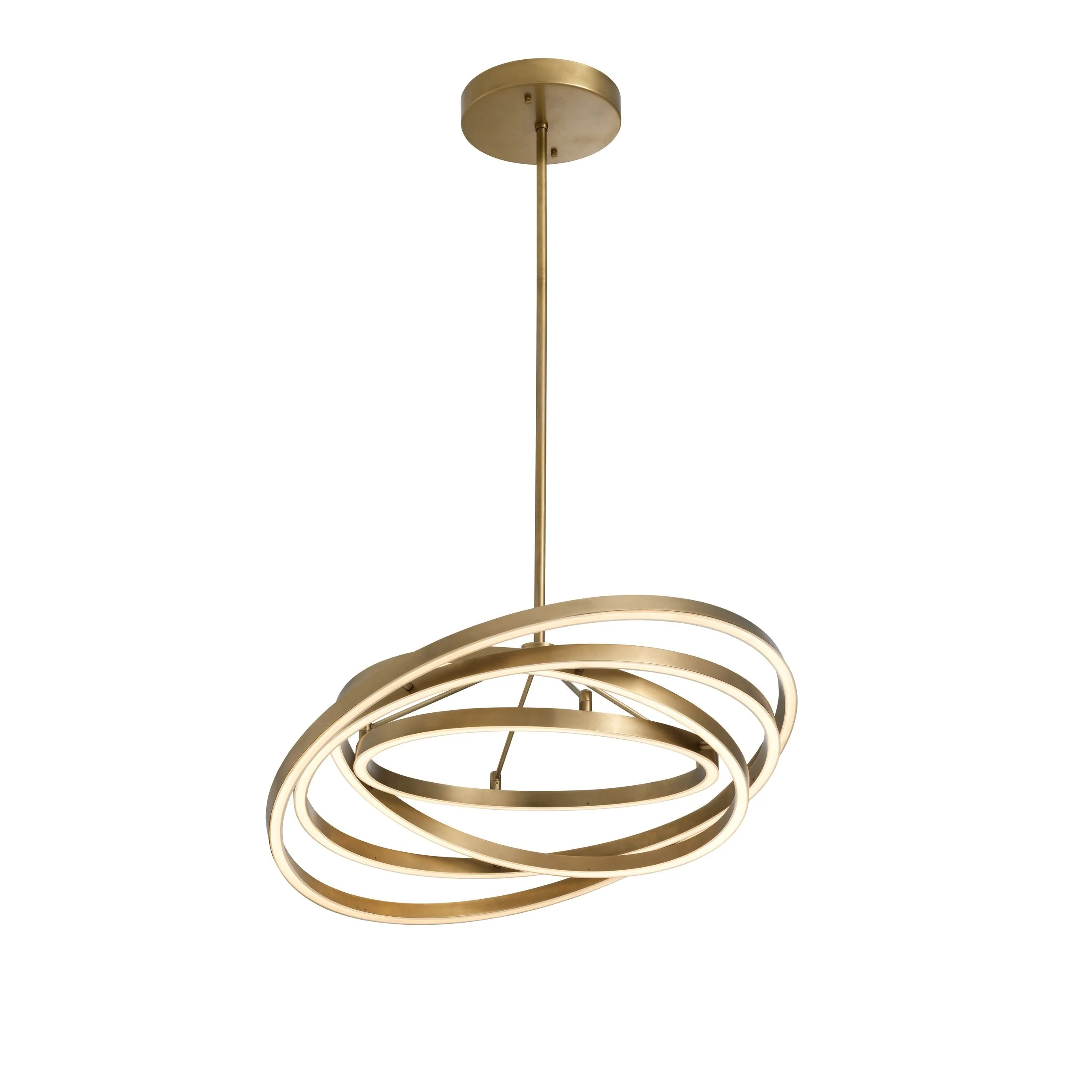 Cassini Modern Brass Chandelier - [Brass/Bronze] - Image 5