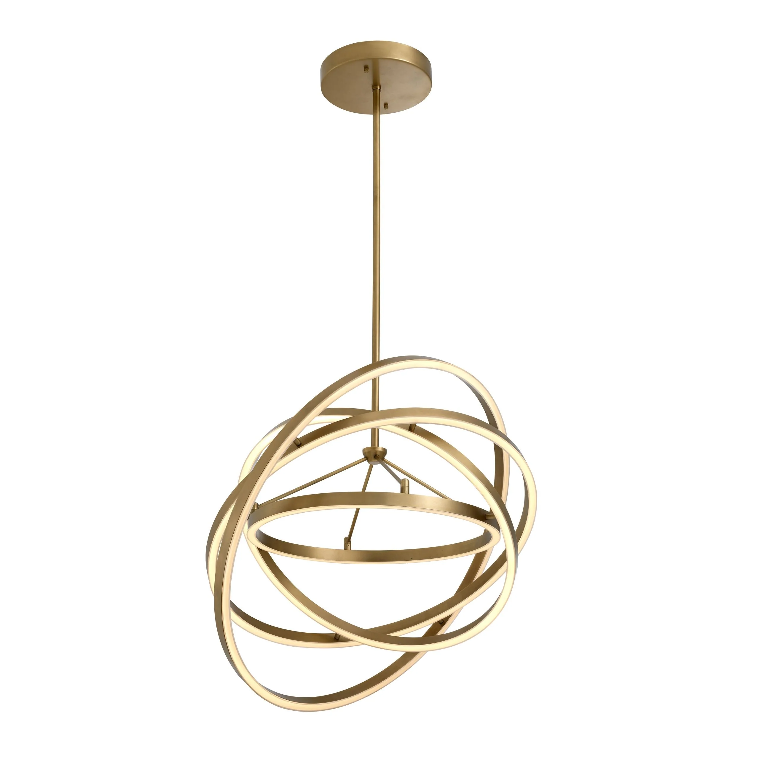 Cassini Modern Brass Chandelier - [Brass/Bronze] - Image 6