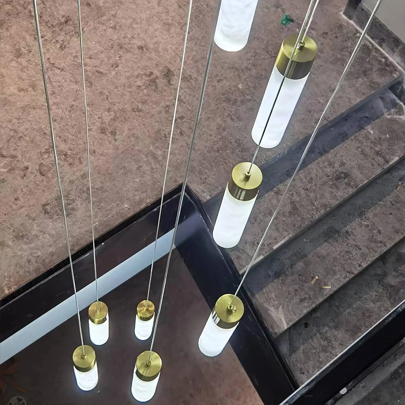 Celestial Alabaster Cascade Chandelier - Image 14