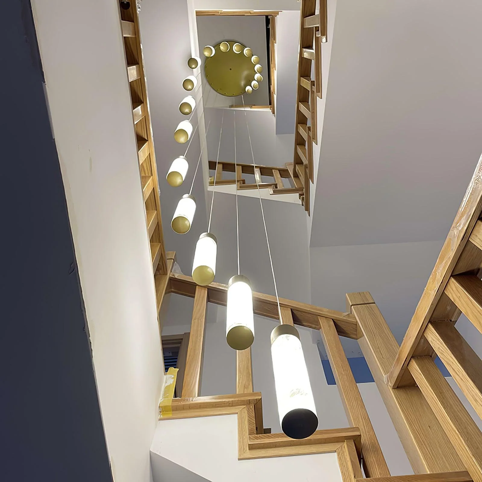 Celestial Alabaster Cascade Chandelier - Image 16