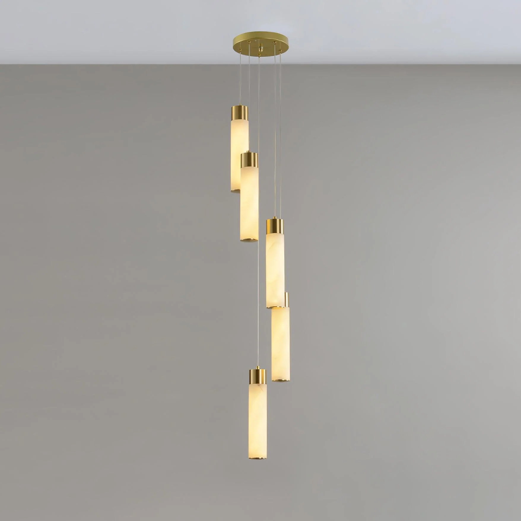 Celestial Alabaster Cascade Chandelier - Image 22