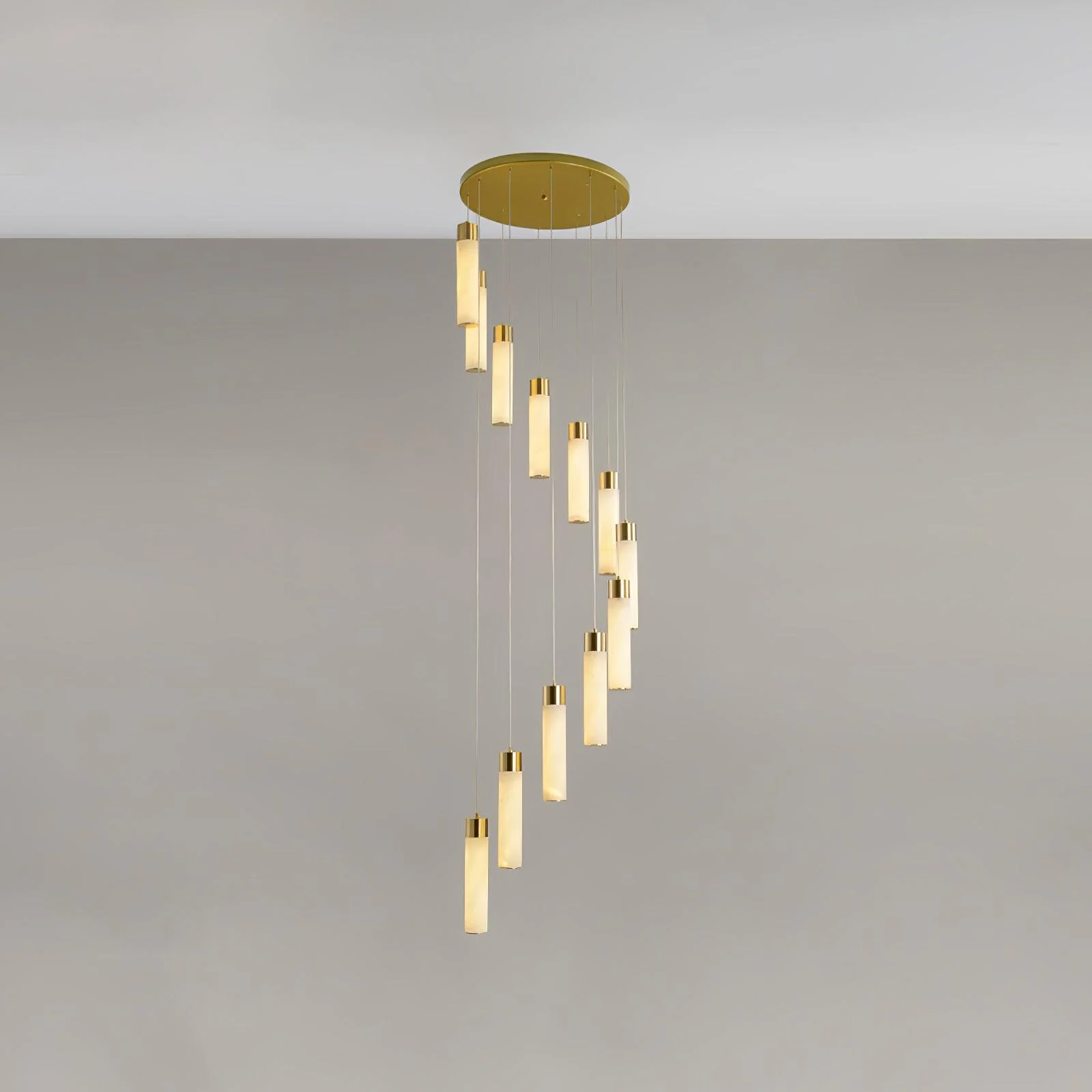 Celestial Alabaster Cascade Chandelier - Image 35