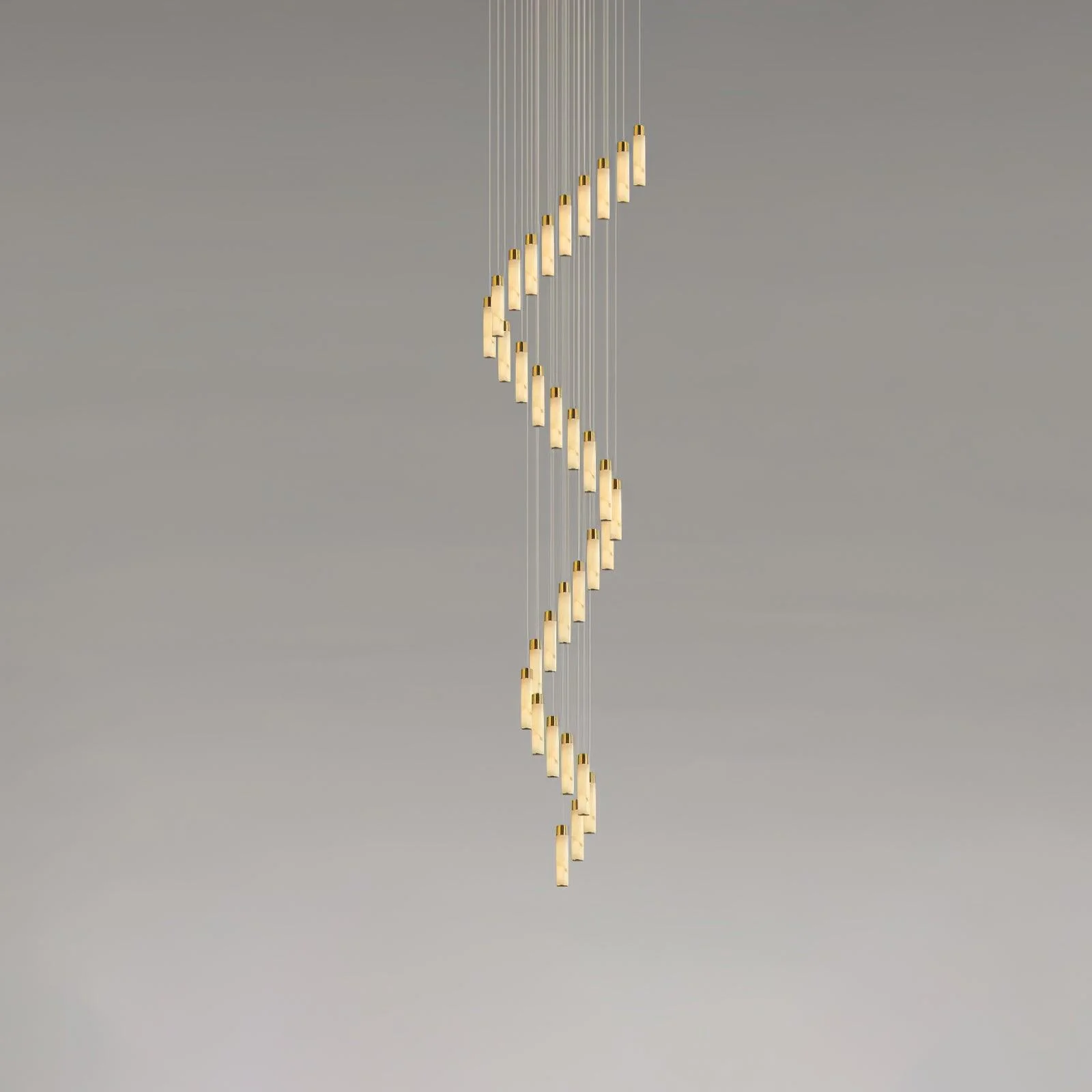 Celestial Alabaster Cascade Chandelier - Image 39