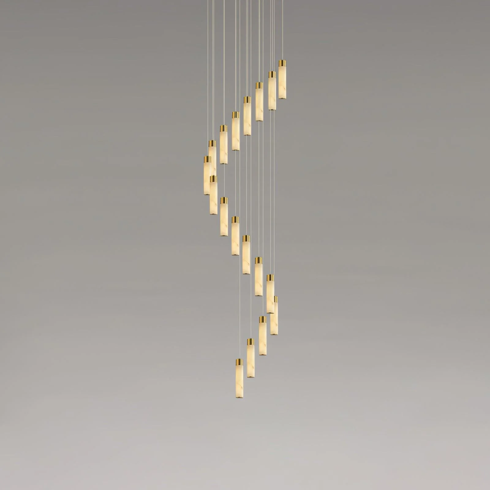 Celestial Alabaster Cascade Chandelier - Image 45