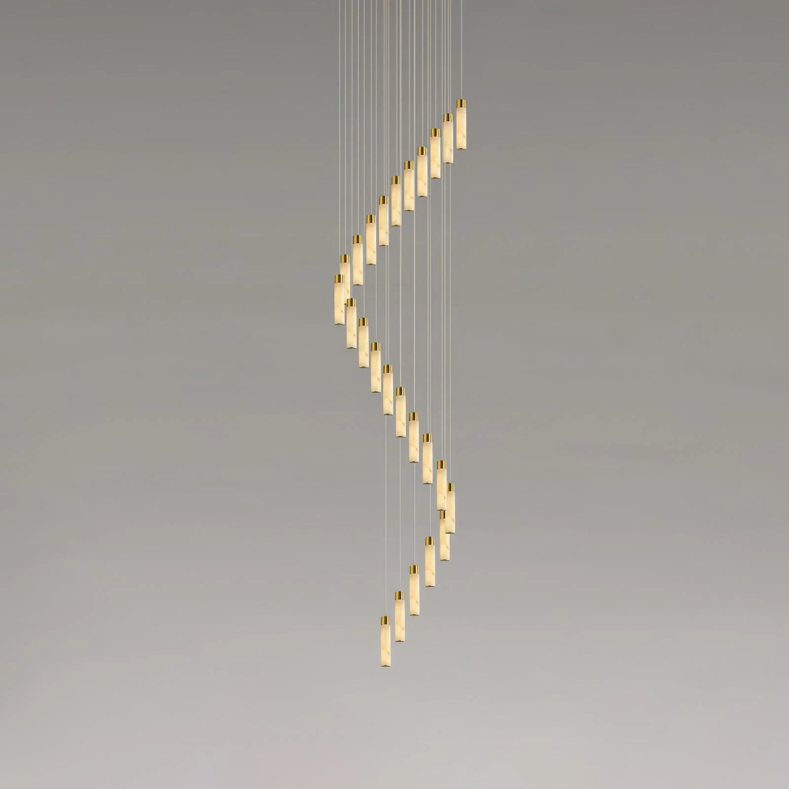 Celestial Alabaster Cascade Chandelier - Image 46