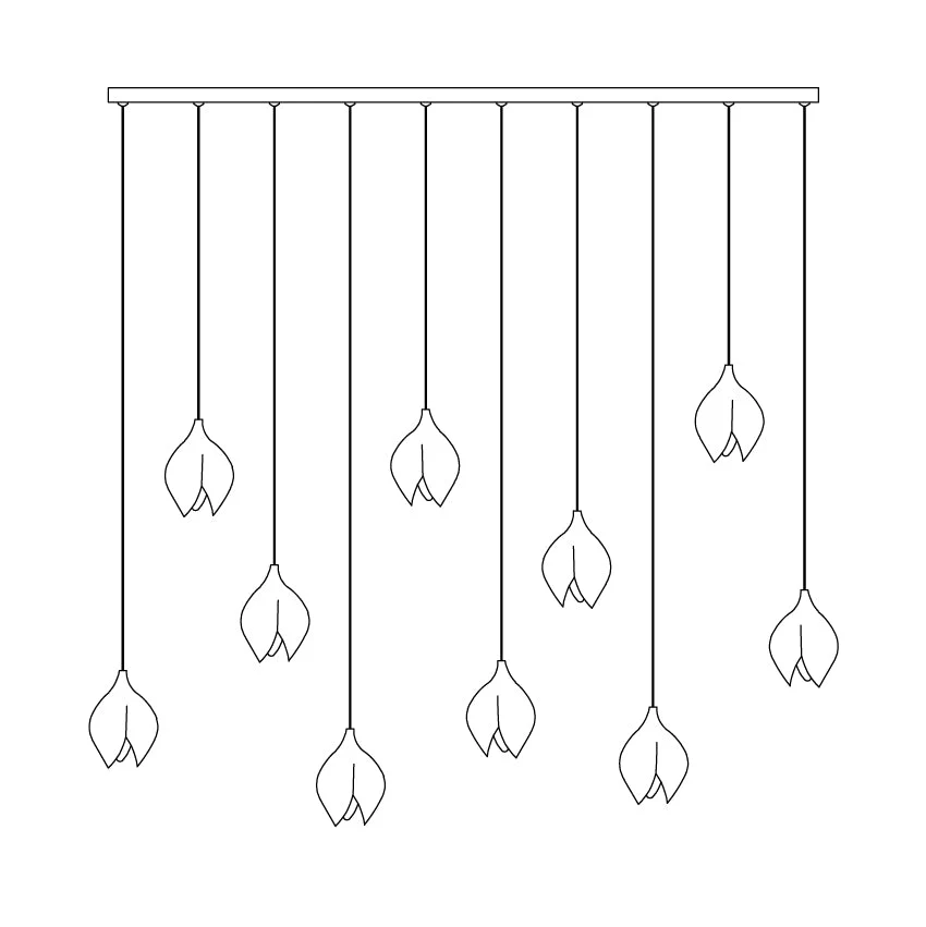 Celeste Flora Pendant Light - Image 58