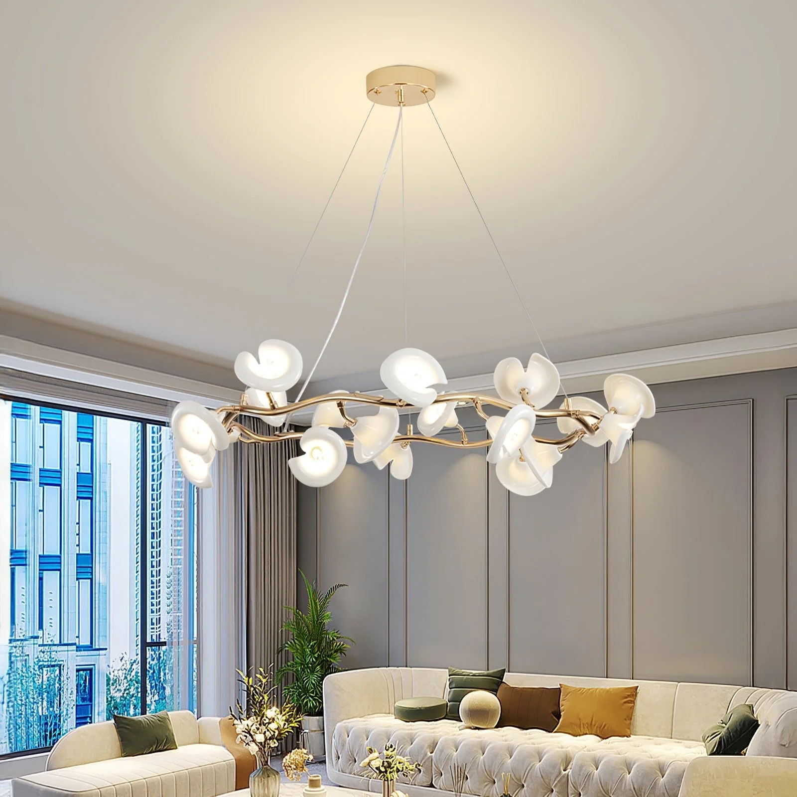 Cerisium Blossom Chandelier - Image 13