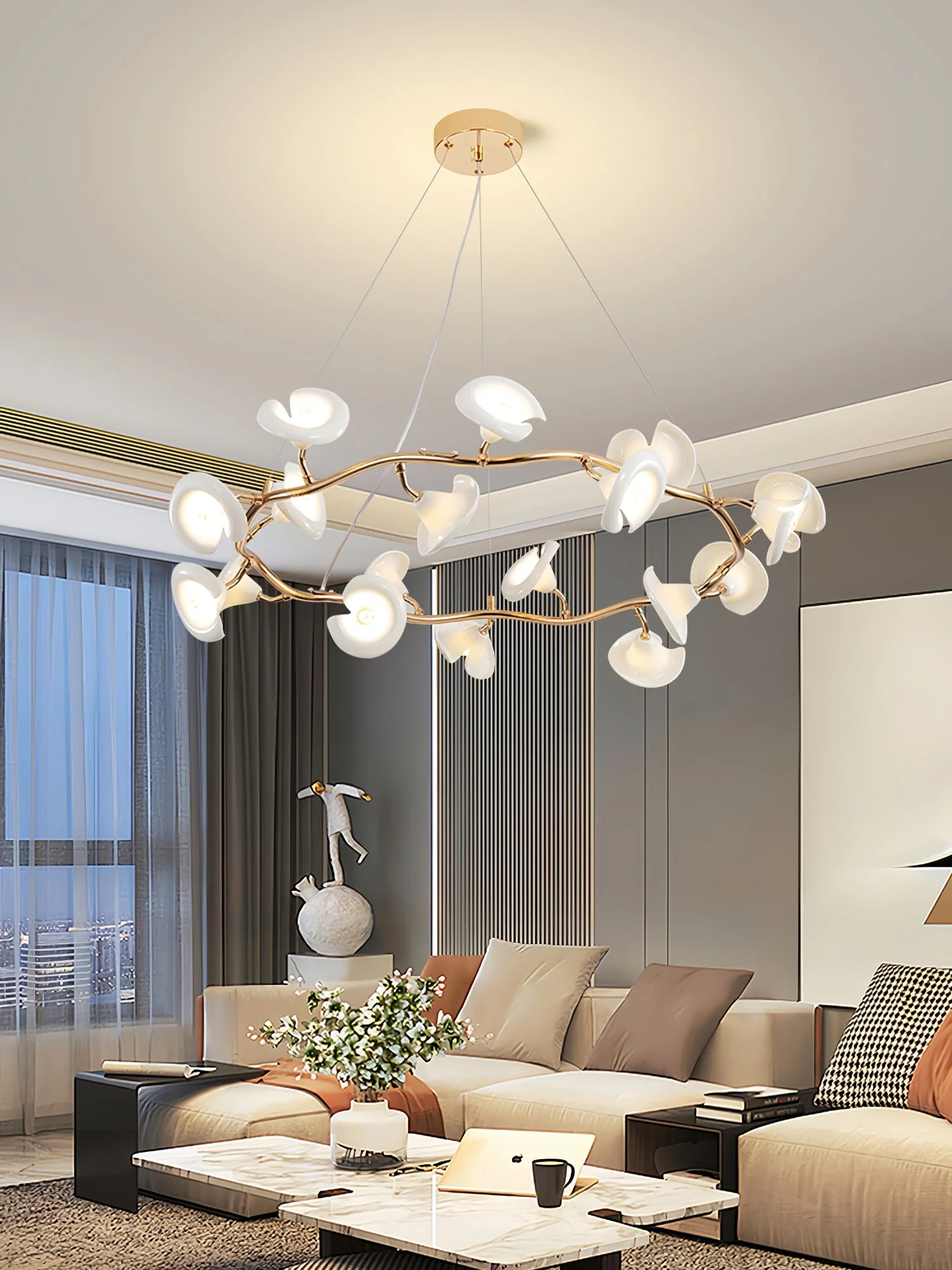 Cerisium Blossom Chandelier - Image 22