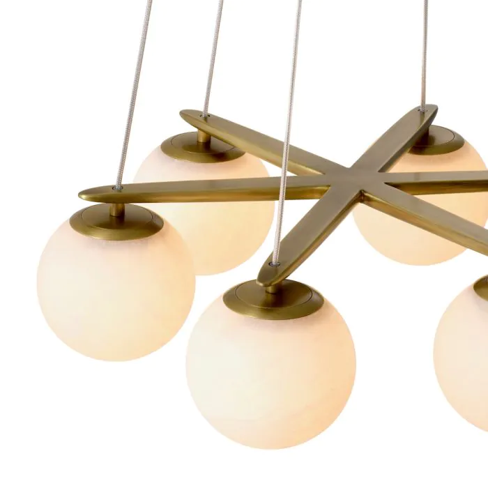 Morro Alabaster Chandelier - Image 4