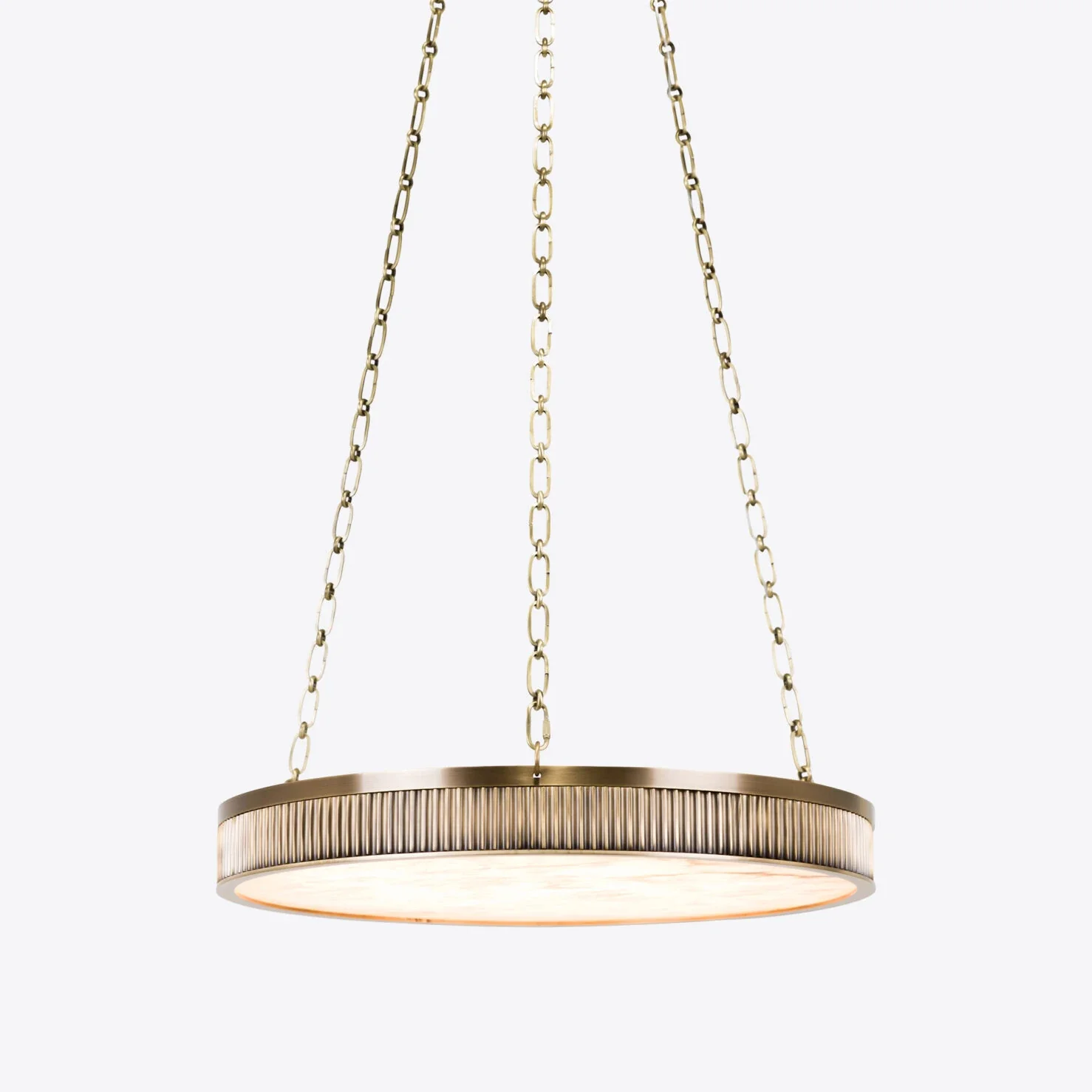 Chaplin Alabaster Plafonnier Chandelier - Image 3