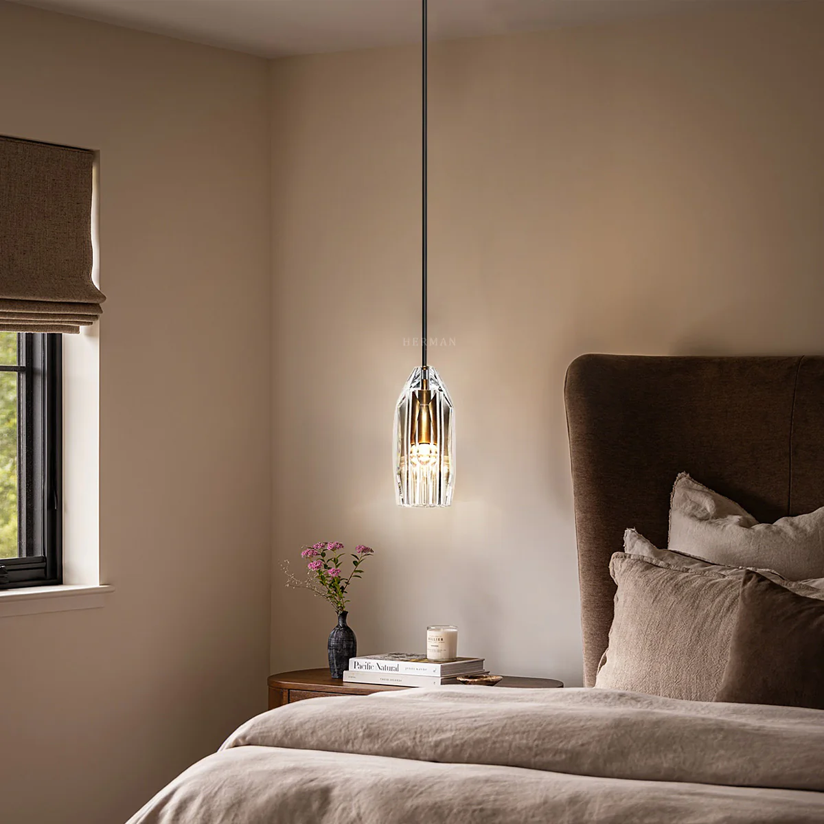 Chapt Crystal Shade Pendant Light - Image 3