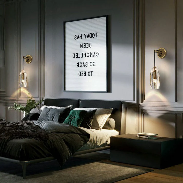 Chapt Crystal Shade Wall Sconce - Image 4