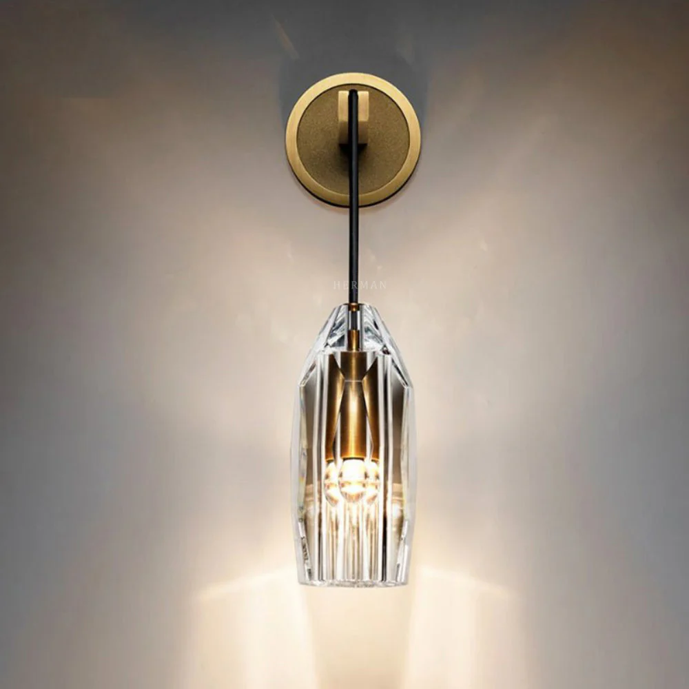 Chapt Crystal Shade Wall Sconce - Image 9