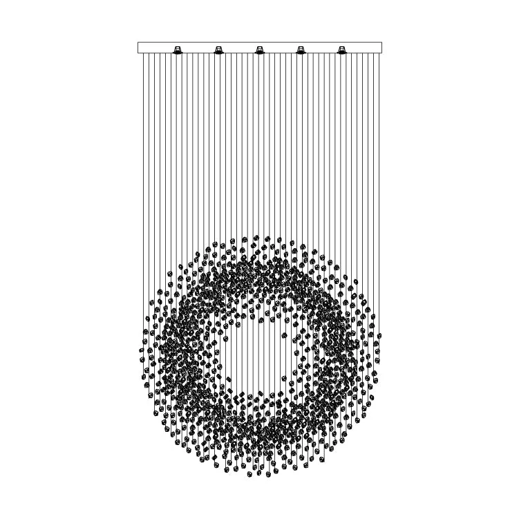 Charcoal Chandeliers - Image 55