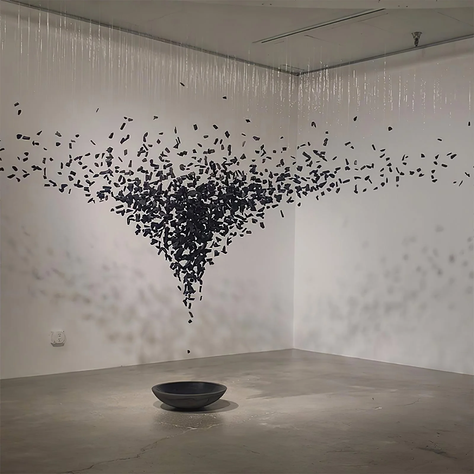 Charcoal Shape Hourglass Chandelier - Image 15