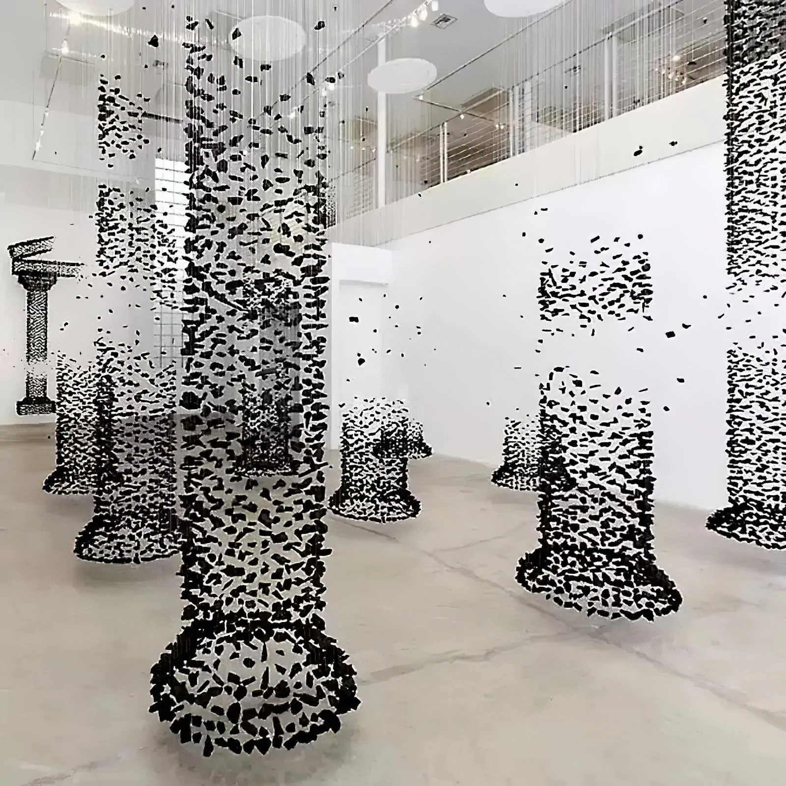 Charcoal Shape Hourglass Chandelier - Image 22