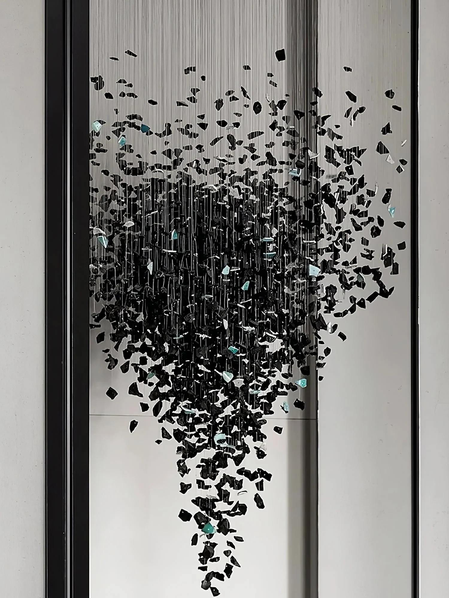 Charcoal Shape Hourglass Chandelier - Image 26