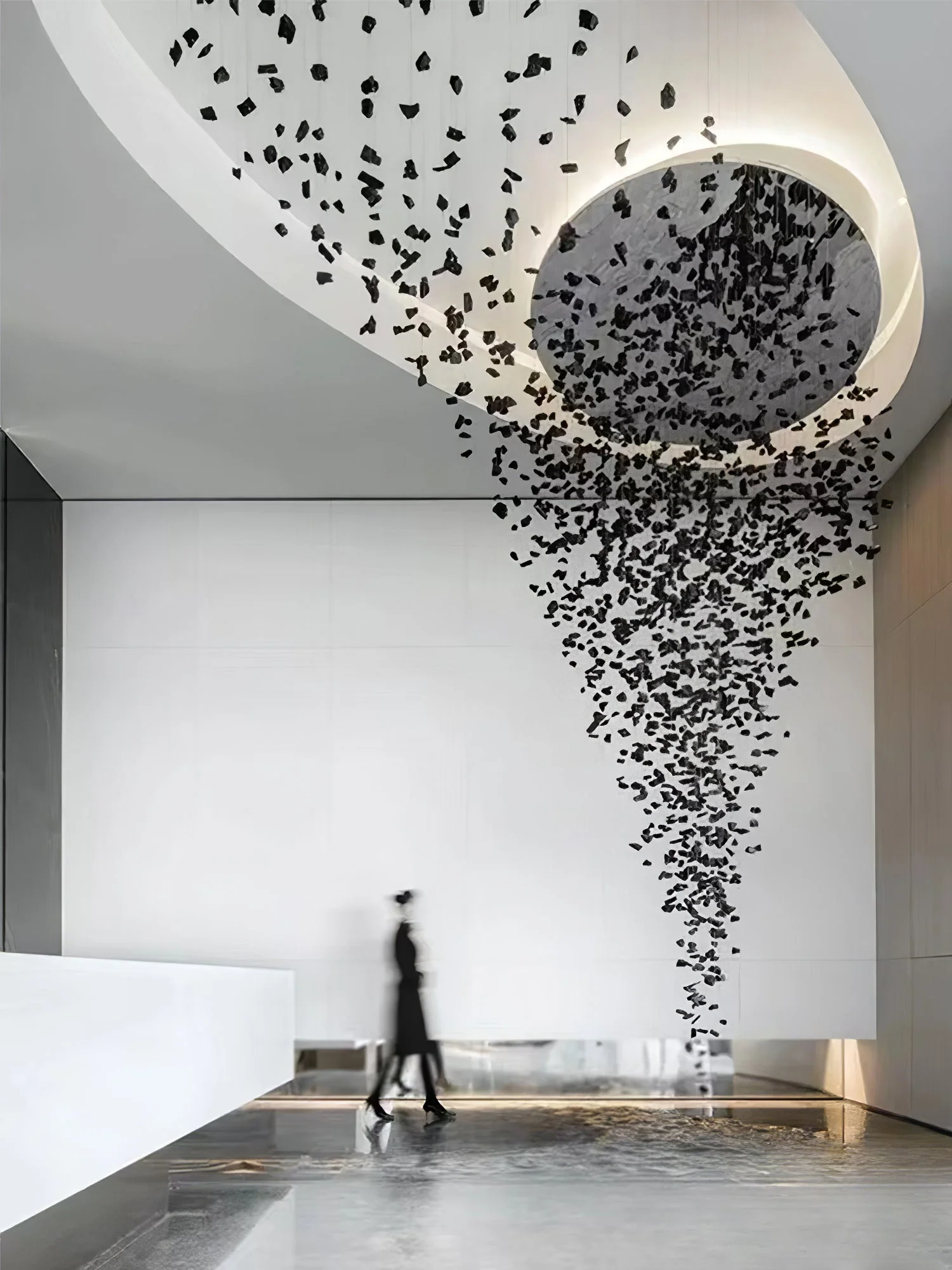 Charcoal Shape Hourglass Chandelier - Image 29