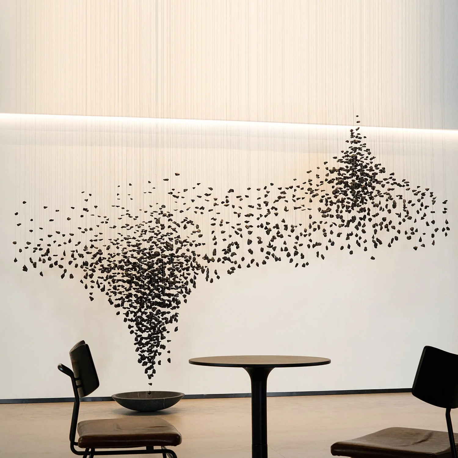 Charcoal Shape Hourglass Chandelier - Image 4