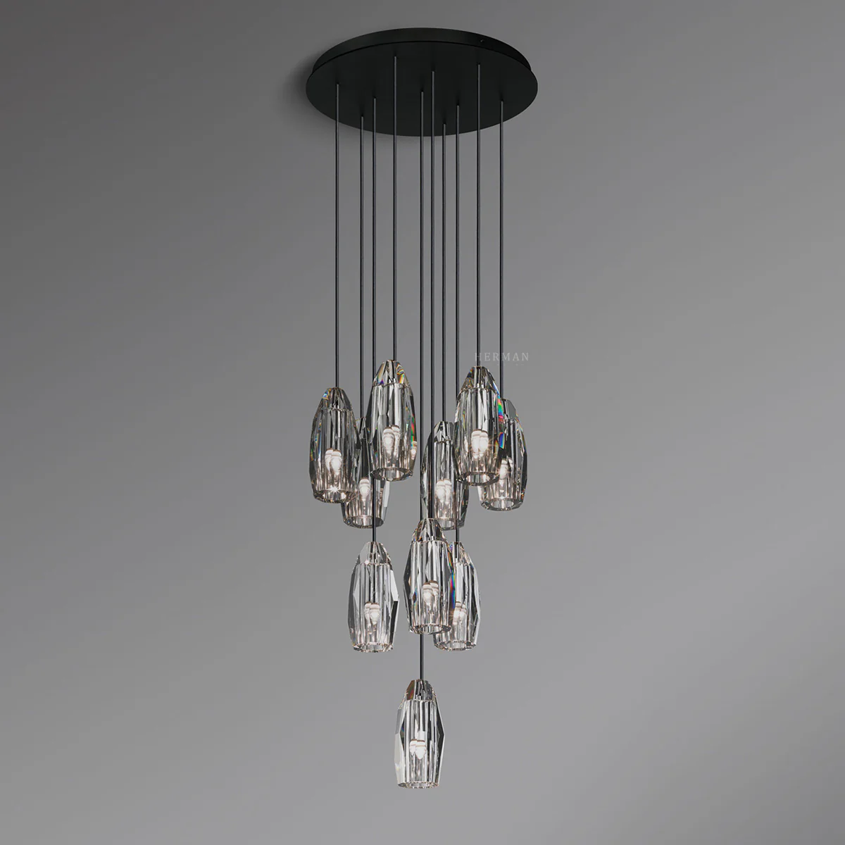 Chapt Circular Chandelier - Image 3
