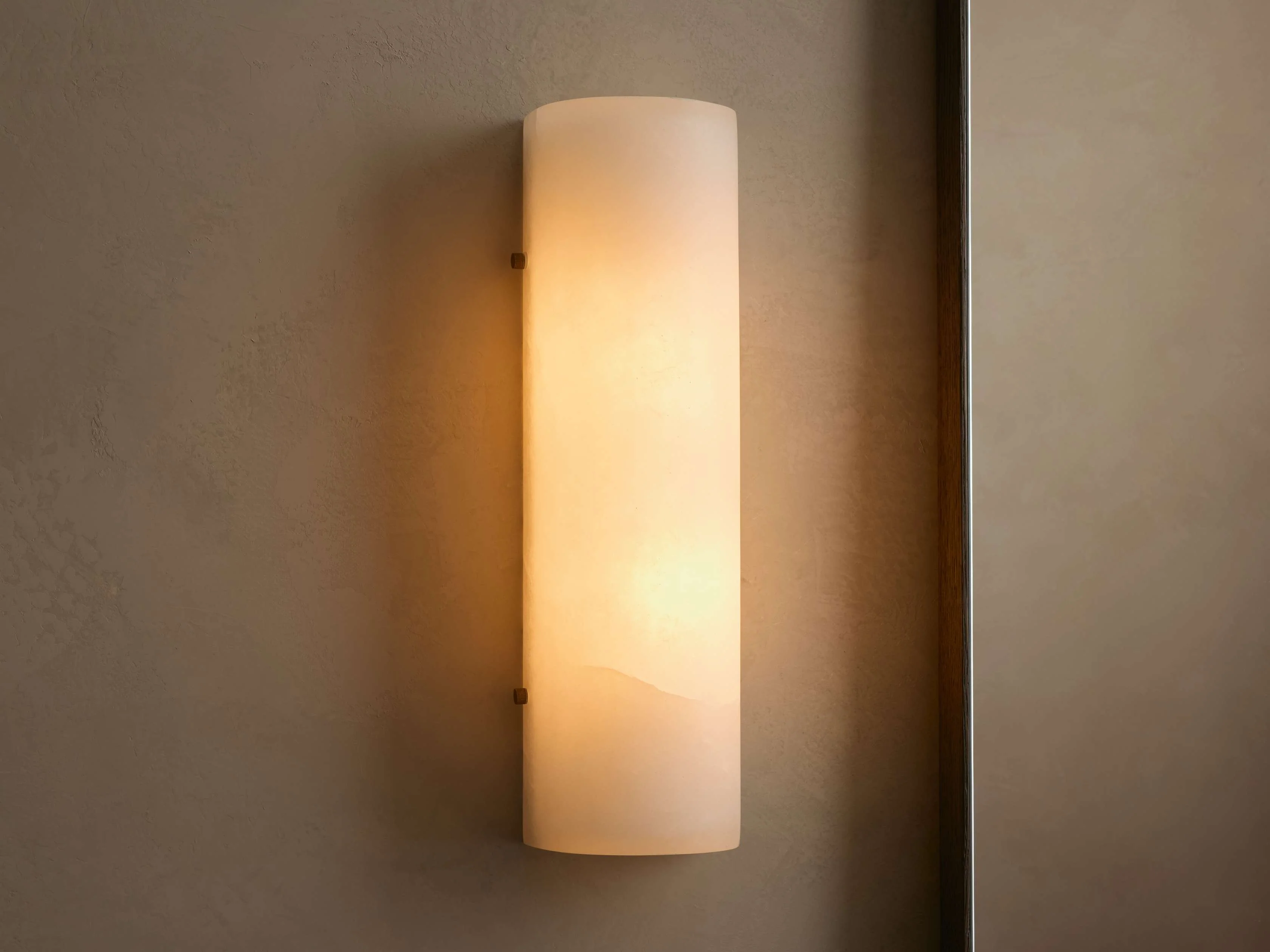 Chayla Alabaster Stone Sconce 12'' 18''H - Image 4