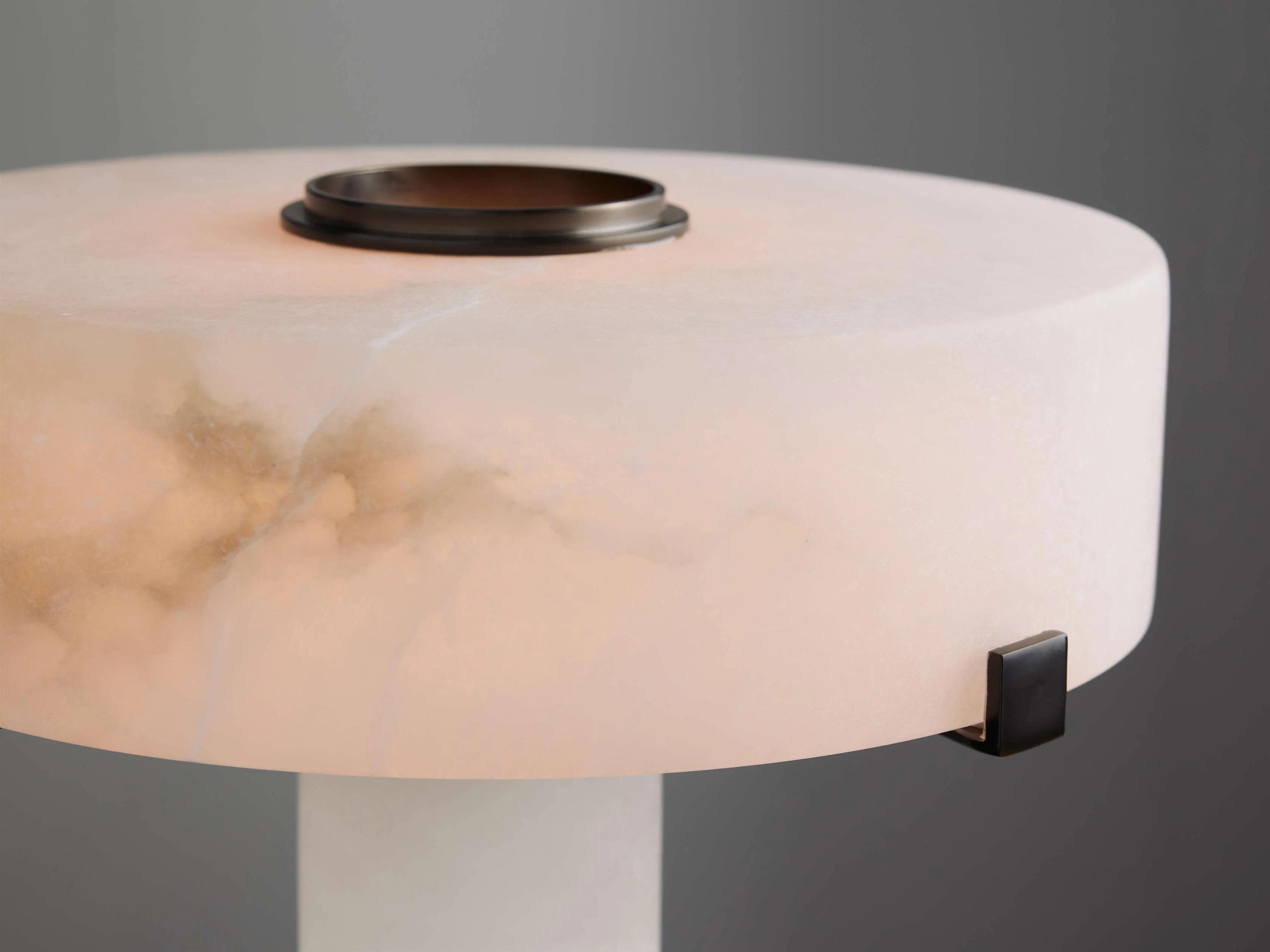 Chayla Alabaster Stone Table Lamp 13'' 19'' - Image 12