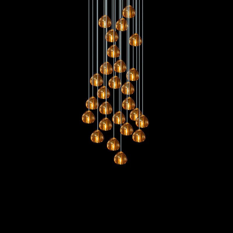 Cherry Crystal Pendant Lamp - Image 129