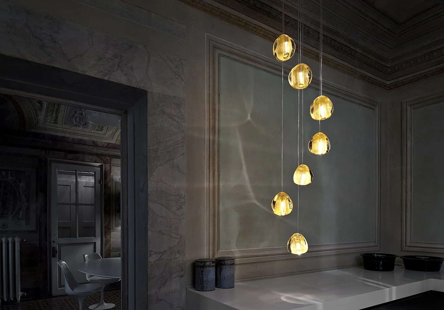 Cherry Crystal Pendant Lamp - Image 34