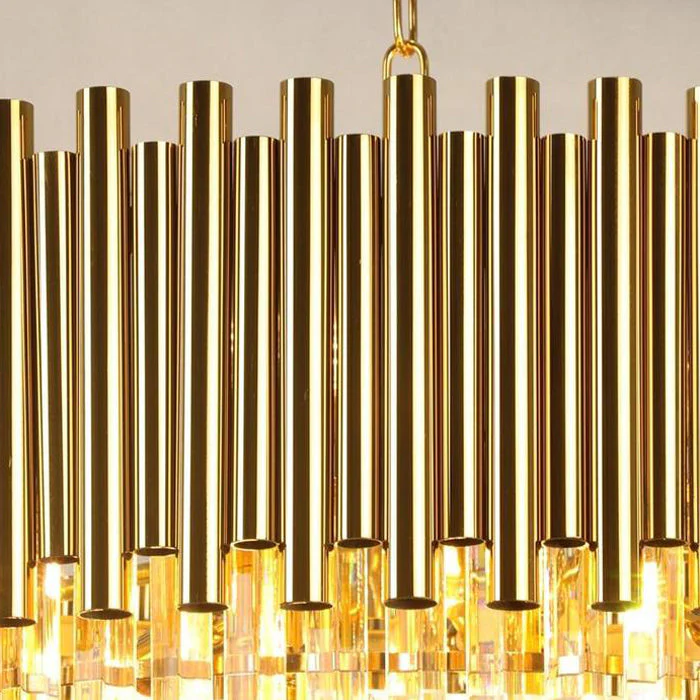 Chloe Gold Modern Chandelier - Image 4