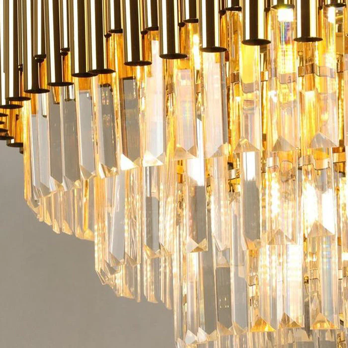 Chloe Gold Modern Chandelier - Image 5
