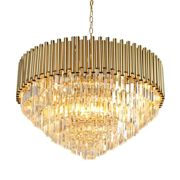 Chloe Gold Modern Chandelier - Image 7