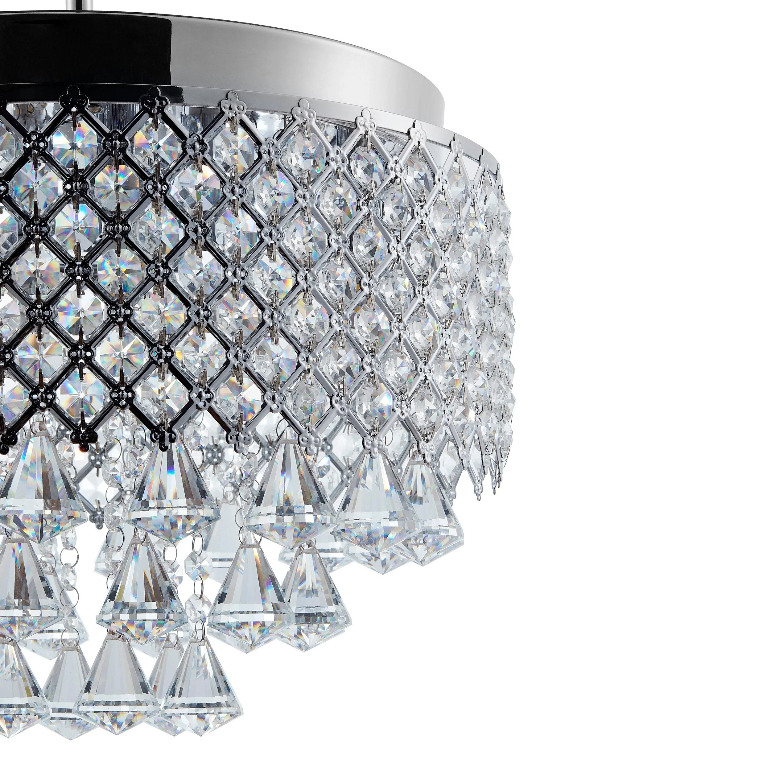 Cinderella Crystal Round Chandelier Pendant - Image 3