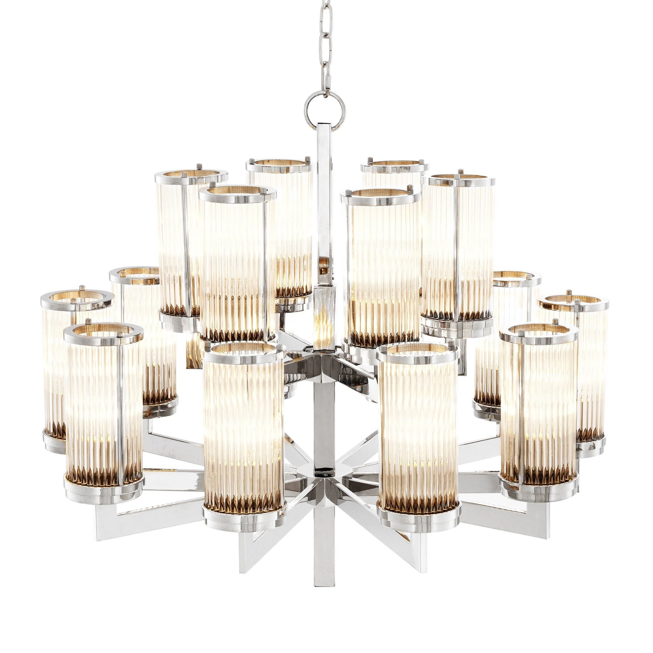 Claridges Modern Chandelier - [Nickel] - Image 2