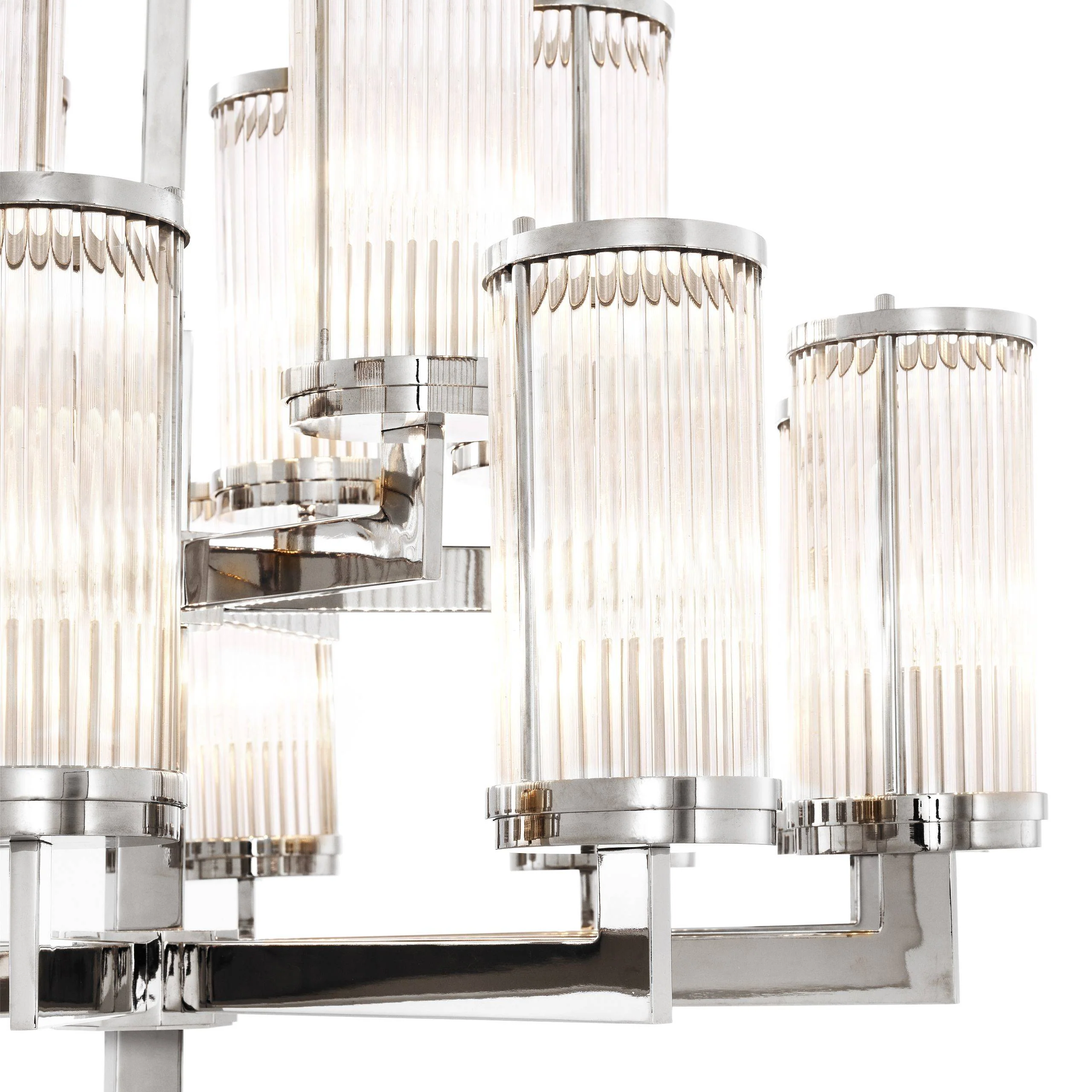 Claridges Modern Chandelier - [Nickel] - Image 3