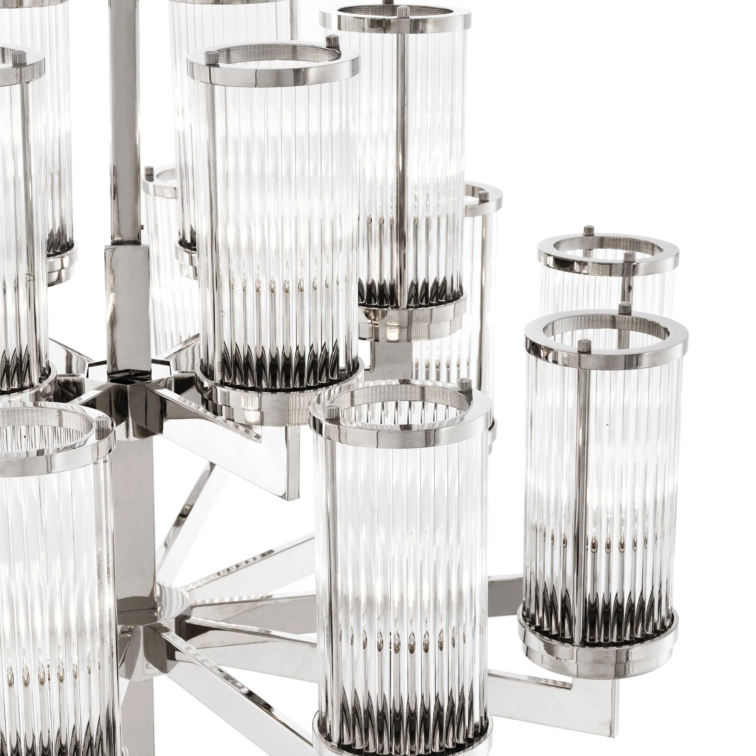 Claridges Modern Chandelier - [Nickel] - Image 5