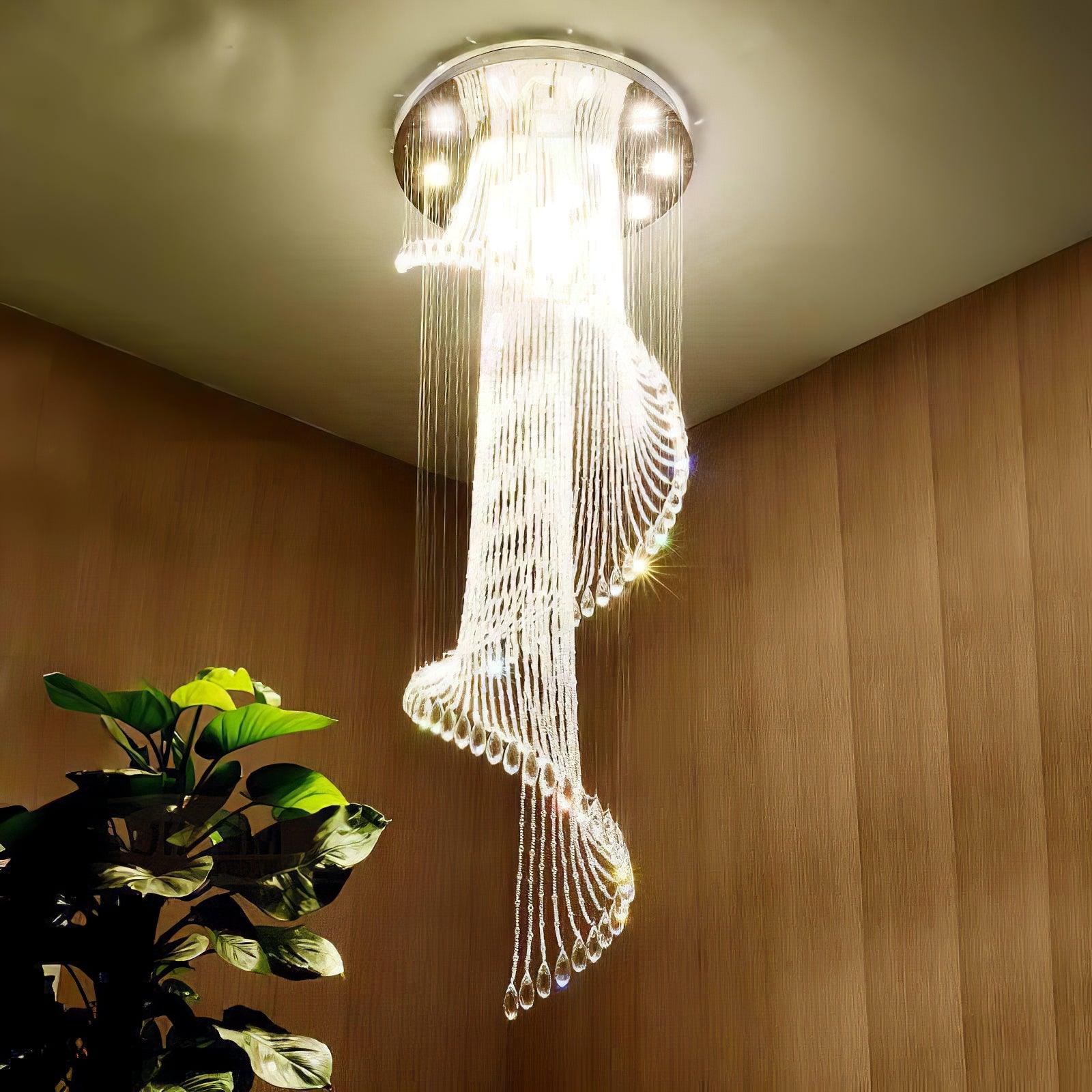 Classic Symphony Spiral Chandelier - Image 2