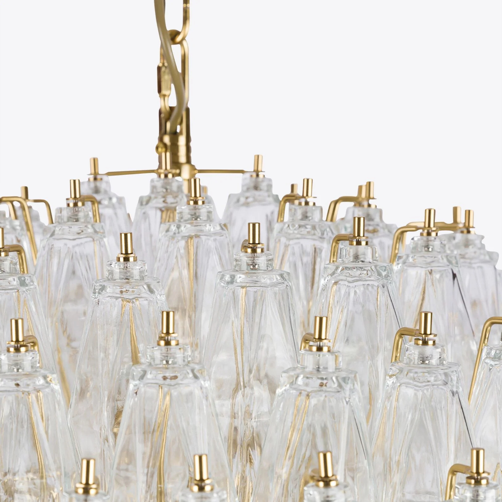 Clear Sorrento Chandelier 28" - Image 10