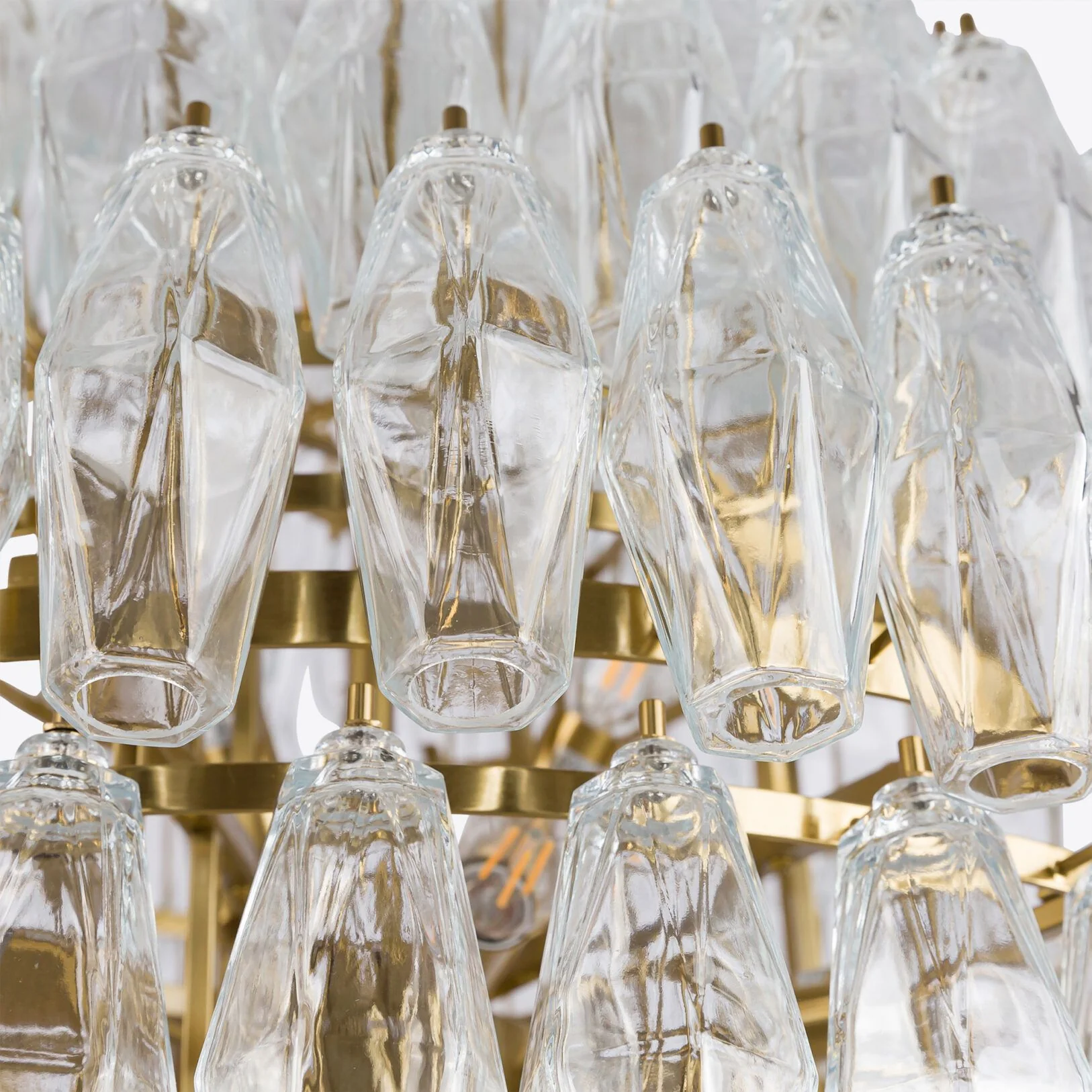 Clear Sorrento Chandelier 28" - Image 8