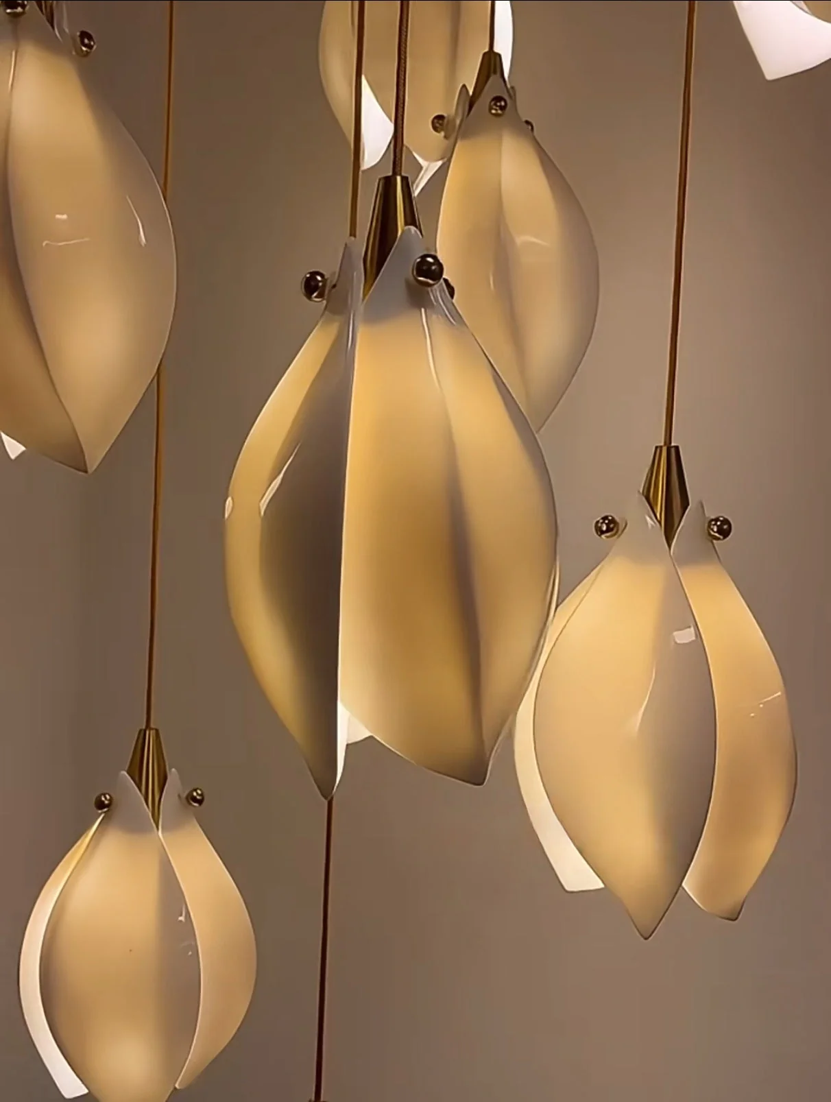Ceramic LED Cluster Bloom Chandelier by Aurorae Lighting - Image 2