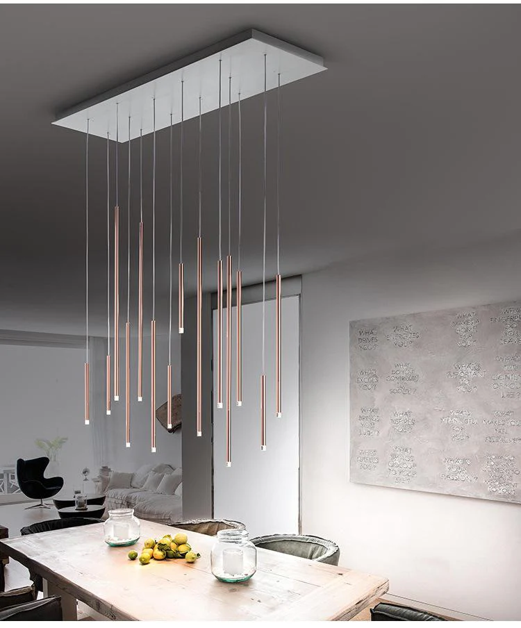 Clustered Tubes LED Chandelier by Aurorae Lighting - Image 12