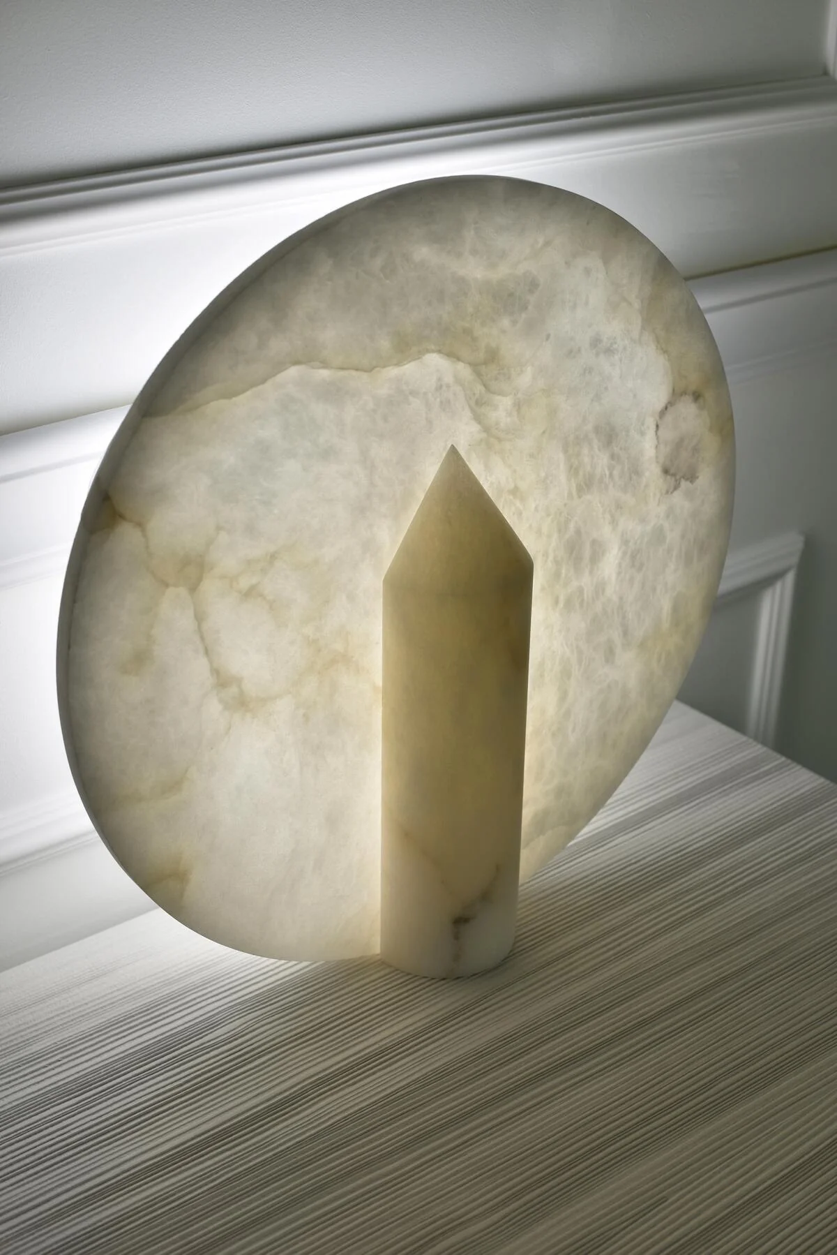 Clyde Alabaster Table Lamp - Image 2