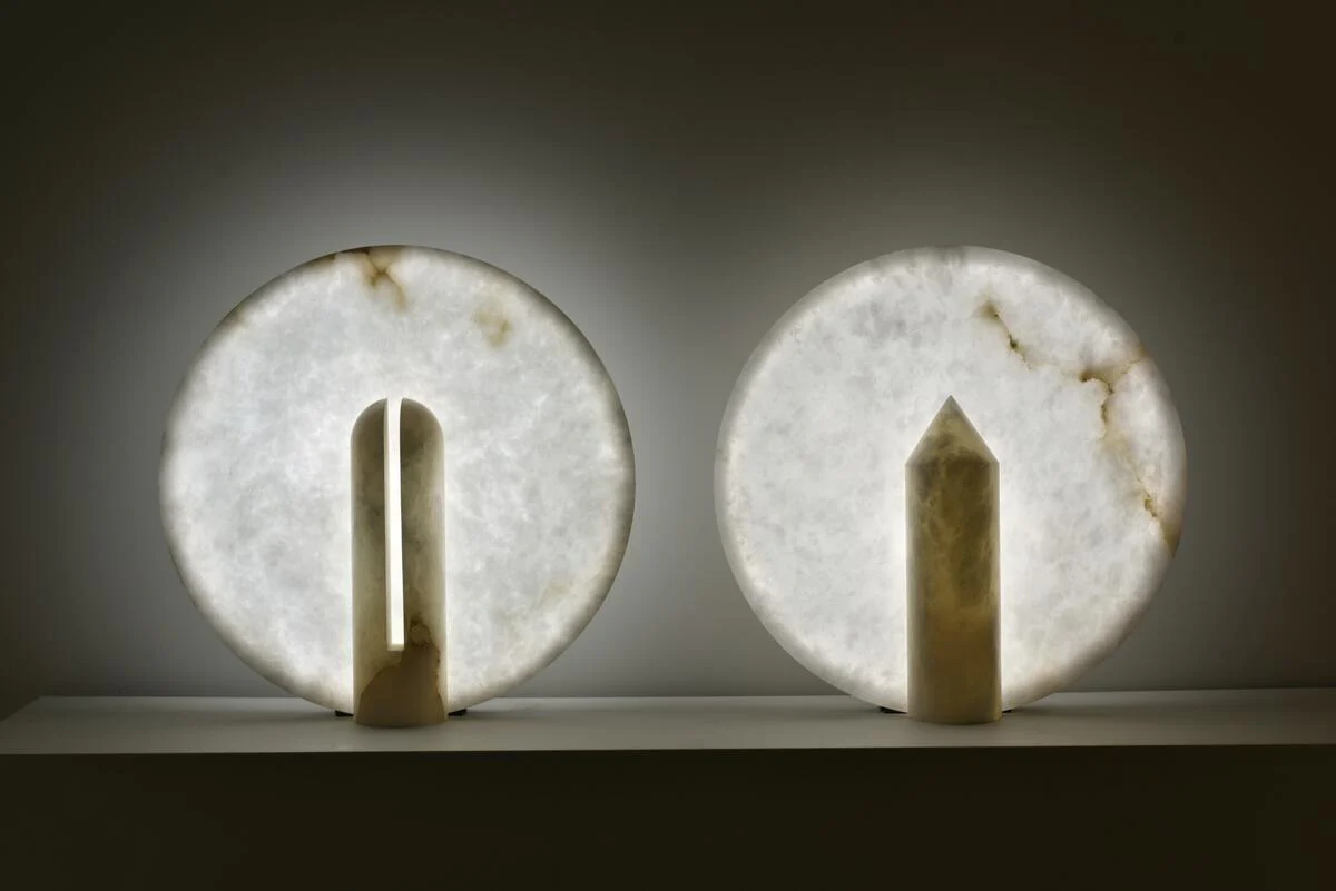 Clyde Alabaster Table Lamp - Image 3