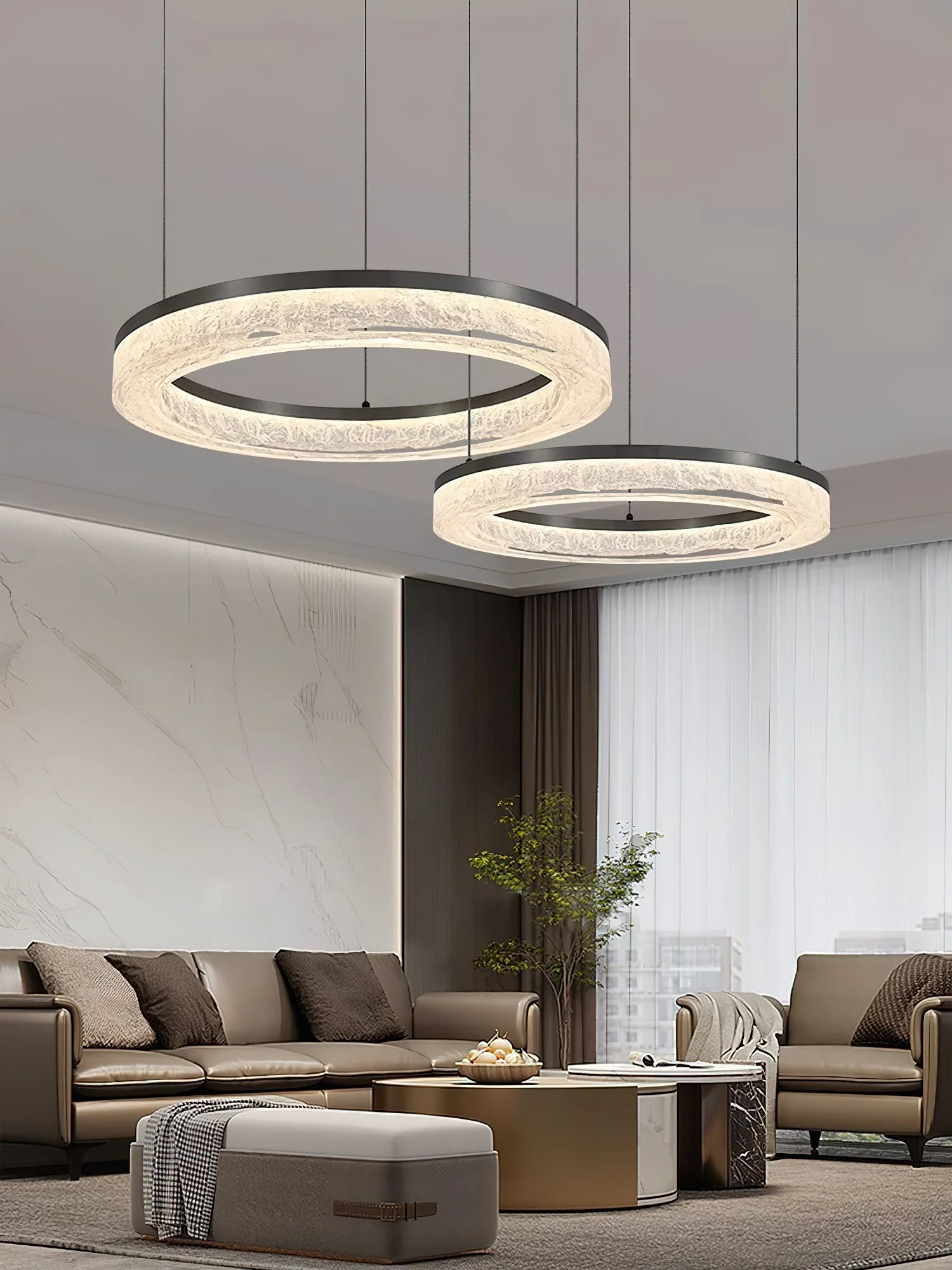 Coblitz Round LED Chandelier - Image 13