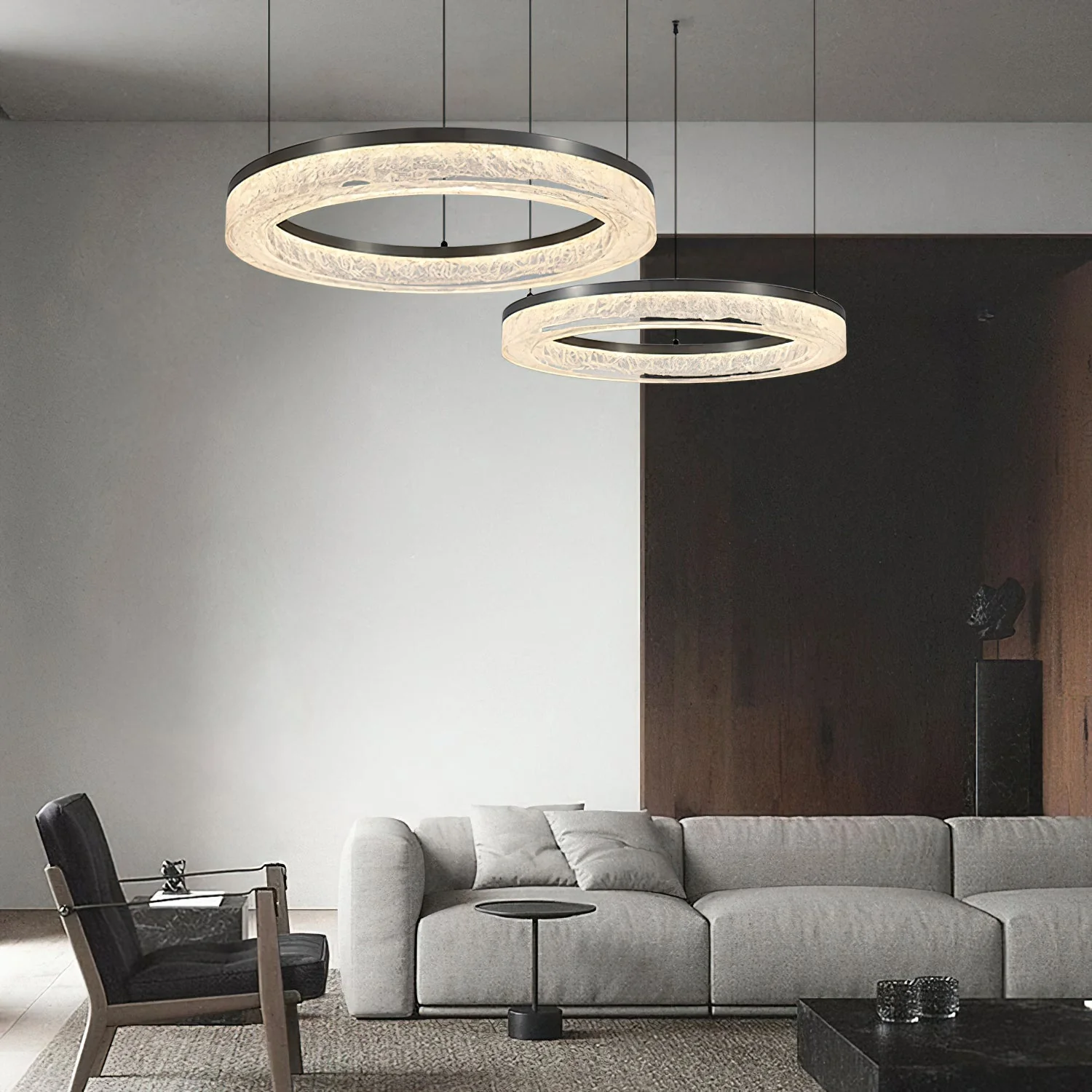 Coblitz Round LED Chandelier - Image 3