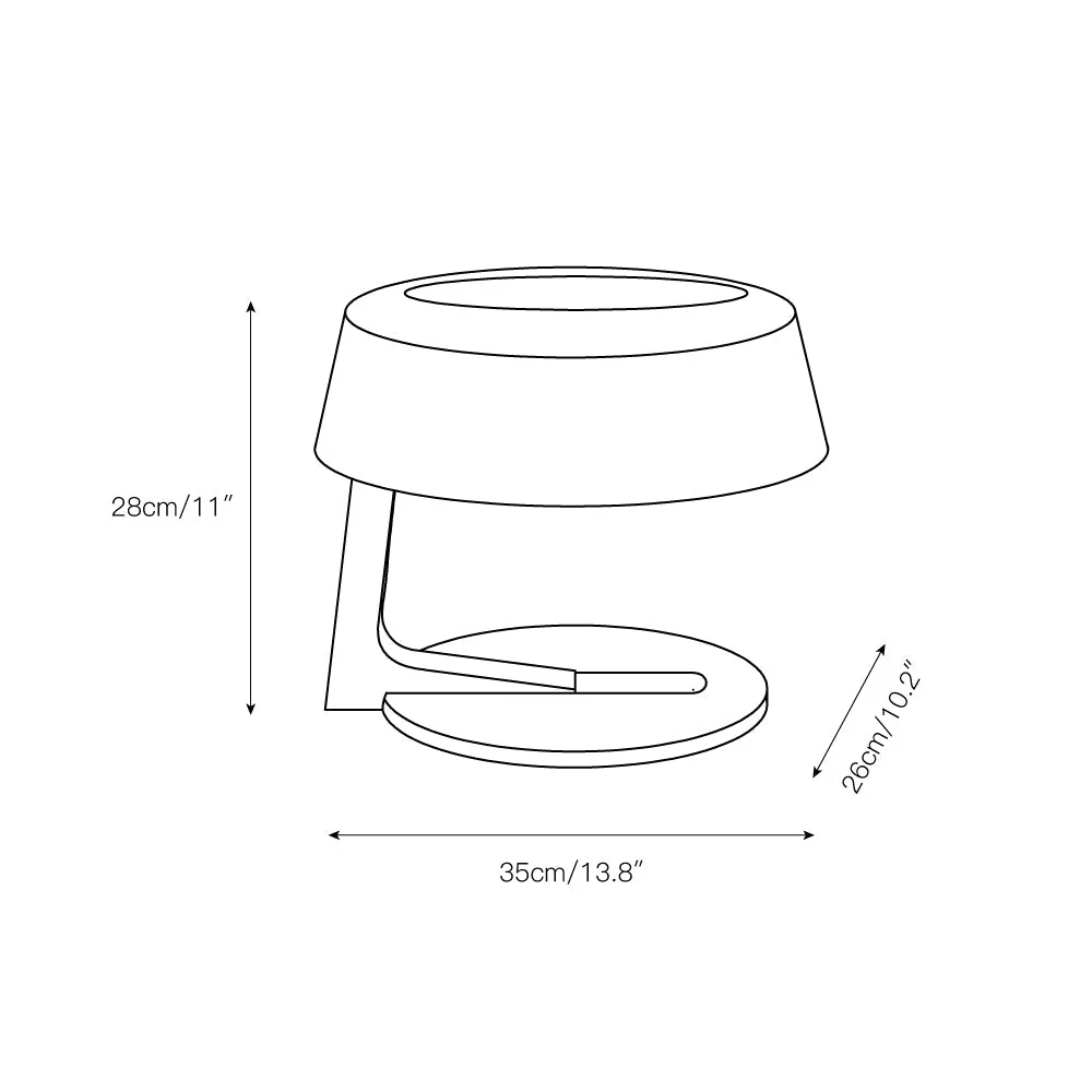 Comete Alabaster Table Lamp - Image 4