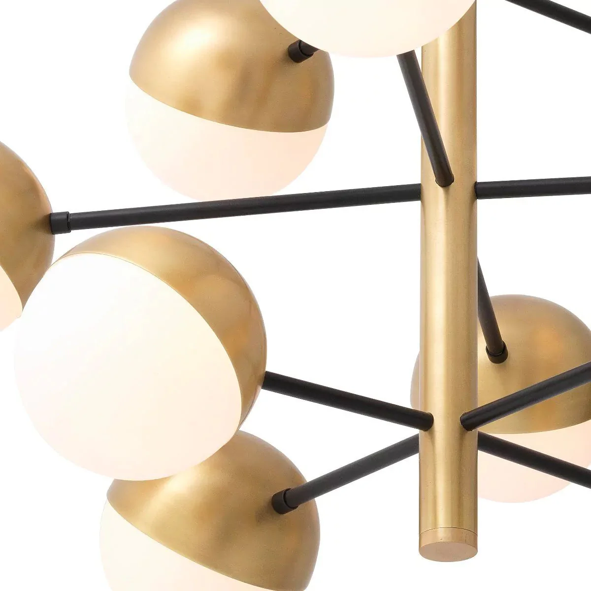 Cona S Modern Brass Chandelier - Image 4