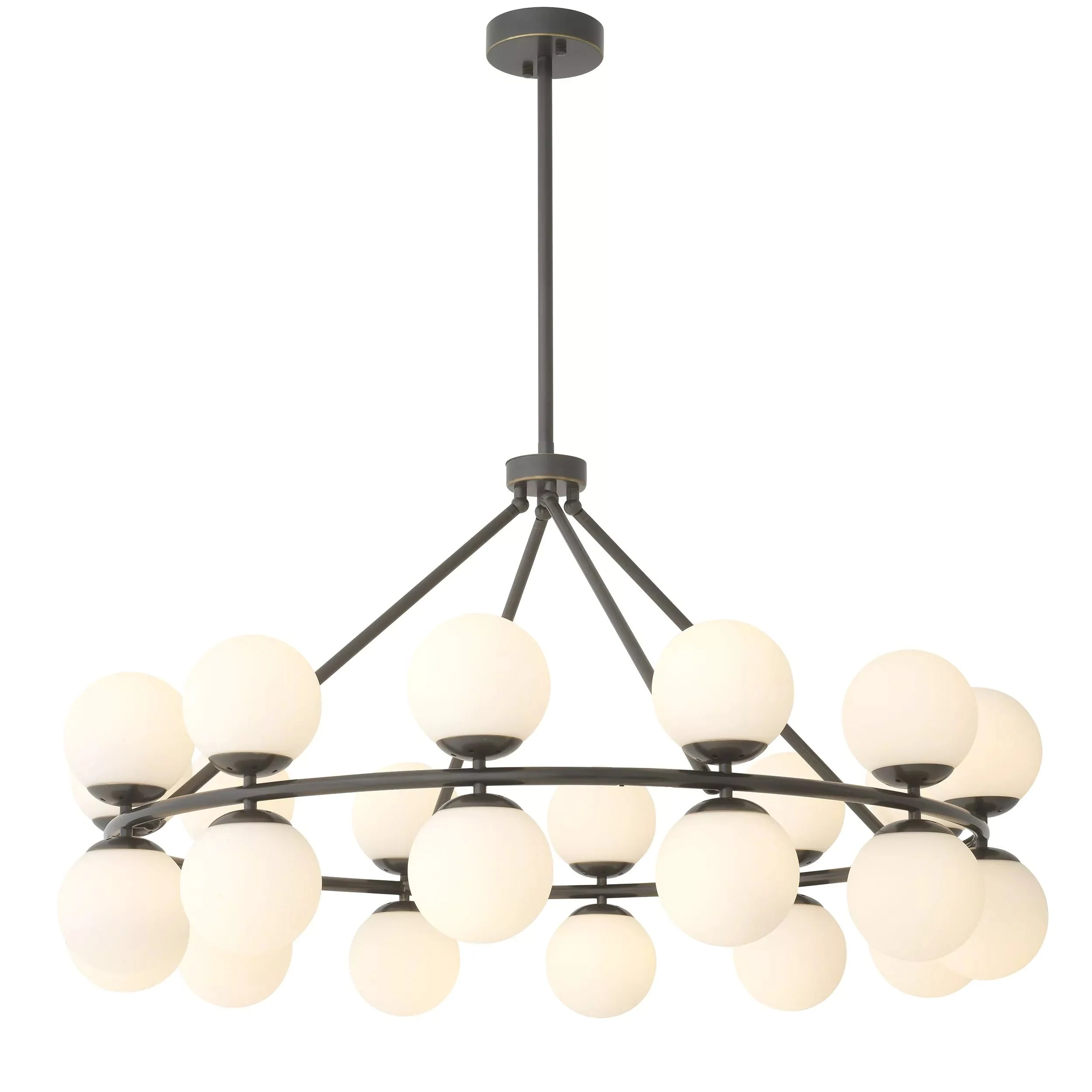 Cona S Modern Brass Chandelier - Image 5