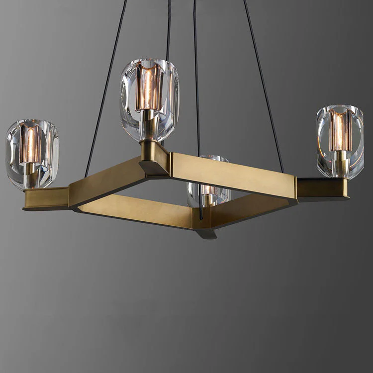 Conso Crystal Square Chandelier - Image 3
