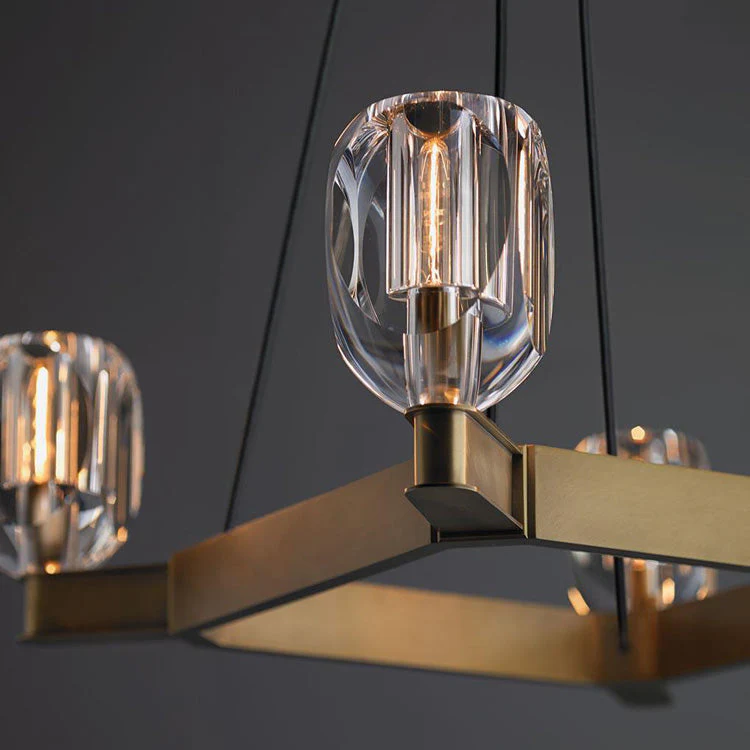 Conso Crystal Square Chandelier - Image 4